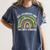 100th Day Of School Teachers Students Women Floral Books Women's Comfort Colors T-Shirt Moss 100th Day Of School Teachers Students Women Floral Books Women's Comfort Colors T-Shirt Moss