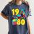 1980 Retro Raised In The 80s Old School Nostalgia Vibes Women's Comfort Colors T-Shirt Moss 1980 Retro Raised In The 80s Old School Nostalgia Vibes Women's Comfort Colors T-Shirt Moss