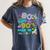1980s 80's Baby 1990s 90's Made Me Birthday Nostalgia Vibes Women's Comfort Colors T-Shirt Moss