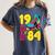 1984 Retro Raised In The 80s Old School Nostalgia Vibes Women's Comfort Colors T-Shirt Moss 1984 Retro Raised In The 80s Old School Nostalgia Vibes Women's Comfort Colors T-Shirt Moss