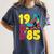 1985 Retro Raised In The 80s Old School Nostalgia Vibes Women's Comfort Colors T-Shirt Moss