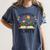 1986 Chapter Forty 40th Birthday Wildflower Book Women's Comfort Colors T-Shirt Moss