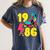 1986 Retro Raised In The 80s Old School Nostalgia Vibes Women's Comfort Colors T-Shirt Moss 1986 Retro Raised In The 80s Old School Nostalgia Vibes Women's Comfort Colors T-Shirt Moss
