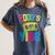 2000's Vibe Hip Hop Costume Early 2000s Party Nostalgia Women's Comfort Colors T-Shirt Moss