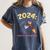 2024 Year Of The Introvert New Year Adventures Women's Comfort Colors T-Shirt Moss 2024 Year Of The Introvert New Year Adventures Women's Comfort Colors T-Shirt Moss