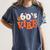 60's Vibe Retro Nostalgia Classic Mixtape Era 1960s Party Women's Comfort Colors T-Shirt Moss