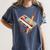 80s 90s Retro Halloween's Party Costume Nostalgia Cassette Women's Comfort Colors T-Shirt Moss