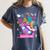 80's Baby 90's Made Me 1980s 1990s Nostalgia Retro Party Premium Tri-Blend Women's Comfort Colors T-Shirt Moss