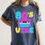 80's Vibe Retro Style Cassette Tape Nostalgia 1980s Party Women's Comfort Colors T-Shirt Moss 80's Vibe Retro Style Cassette Tape Nostalgia 1980s Party Women's Comfort Colors T-Shirt Moss