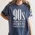 The 90s I'd Go Back For Five Minutes Nostalgia Quote Women's Comfort Colors T-Shirt Moss