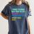 90's Lover Nineties 1990's Born Nostalgia Politics Women's Comfort Colors T-Shirt Moss