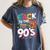 90's Nineties Nostalgia Costume Party Back To The 90s Women's Comfort Colors T-Shirt Moss