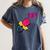 90’s Ring Retro Nostalgia Colorful Throwback Women's Comfort Colors T-Shirt Moss