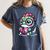 Adorable Book Lover Basilisk With Reading Glasses Cute Women's Comfort Colors T-Shirt Moss