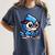 Adorable Book Lover Blue Jay With Reading Glasses Cute Women's Comfort Colors T-Shirt Moss Adorable Book Lover Blue Jay With Reading Glasses Cute Women's Comfort Colors T-Shirt Moss