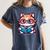 Adorable Book Lover Maine Coon Cat With Reading Glasses Cute Women's Comfort Colors T-Shirt Moss