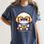 Adorable Book Lover Shih Tzu With Reading Glasses Cute Women's Comfort Colors T-Shirt Moss