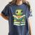 Adorable Turtle Reading Books Women's Comfort Colors T-Shirt Moss