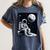 Aesthetic Spaceman Astronaut On The Moon Space Introvert Women's Comfort Colors T-Shirt Moss Aesthetic Spaceman Astronaut On The Moon Space Introvert Women's Comfort Colors T-Shirt Moss