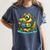 Alligator Reading a Book Animal Women's Comfort Colors T-Shirt Moss Alligator Reading a Book Animal Women's Comfort Colors T-Shirt Moss