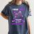 Alzheimer's Awareness I Wear Purple In Memory Of My Aunt Women's Comfort Colors T-Shirt Moss
