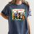 Animal Doctor & Communicator Dr Dolittle Children's Book Cover Women's Comfort Colors T-Shirt Moss