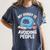 Anti-Social Club Homebody Introvert Hibernate Hermit Shyness Women's Comfort Colors T-Shirt Moss