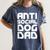 Anti-Social Dog Dad Quote For Anti Social Introvert Persons Women's Comfort Colors T-Shirt Moss