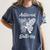 Antisocial Butterfly Introvert Anti Party People Women's Comfort Colors T-Shirt Moss