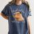 Antisocial Introvert Capybara Sarcastic Humor Women's Comfort Colors T-Shirt Moss