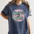 Anxious But Cute Introvert Floral Social Anxiety Women's Comfort Colors T-Shirt Moss