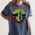 Arcade Game Machine Nostalgia Retro Gamer 80s 90s Women's Comfort Colors T-Shirt Moss
