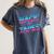 Back To Tapes Retro 80s Cassette Mixtape Nostalgia Women's Comfort Colors T-Shirt Moss