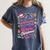 Back To-The 80 s Christmas Retro Cassette Boombox Nostalgia Women's Comfort Colors T-Shirt Moss
