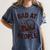 Bad At People Ferret Introvert Saying Slogan Women's Comfort Colors T-Shirt Moss