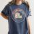 Bedtime Book Lover Reading Pajamas Women's Comfort Colors T-Shirt Moss