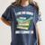 I Like Big Books And I Cannot Lie Book Reading Book Lover Women's Comfort Colors T-Shirt Moss