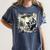 Bigfoot With Alien Reading A Book Bigfoot And UFO Women's Comfort Colors T-Shirt Moss Bigfoot With Alien Reading A Book Bigfoot And UFO Women's Comfort Colors T-Shirt Moss