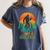 Bigfoot Introvert People Not A Big Fan Retro Sasquatch Women's Comfort Colors T-Shirt Moss