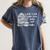 Boho Book Just A Girl Who Loves Books And Coffee Women's Comfort Colors T-Shirt Moss