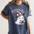 Boo Ghost Books Coquette Bow Halloween Women School Teacher Women's Comfort Colors T-Shirt Moss