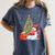 Book Christmas Tree Bookworm Gingerbread Man Snowman Reading Women's Comfort Colors T-Shirt Moss Book Christmas Tree Bookworm Gingerbread Man Snowman Reading Women's Comfort Colors T-Shirt Moss