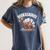 Book Dinosaur T-Rex Bookworm Dino Book Reading Women's Comfort Colors T-Shirt Moss