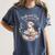 Book And Dog Lover Reading Humor Librarian Women's Comfort Colors T-Shirt Moss