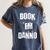 Book 'Em Danno Women's Comfort Colors T-Shirt Moss Book 'Em Danno Women's Comfort Colors T-Shirt Moss
