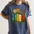 Book Flower 8647 Foxtrots Deltas Tangos Women's Comfort Colors T-Shirt Moss