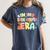 In My Book Keeper Era Librarian School Women's Comfort Colors T-Shirt Moss