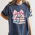 Book Lover Coquette Bow Pink Dainty Ribbon Cute Bookworm Women's Comfort Colors T-Shirt Moss