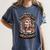 Book Lover Hedgehog Reading Books Introvert Bookworm Women's Comfort Colors T-Shirt Moss