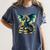 Book Lover Reading Fantasy Dragon Women's Comfort Colors T-Shirt Moss